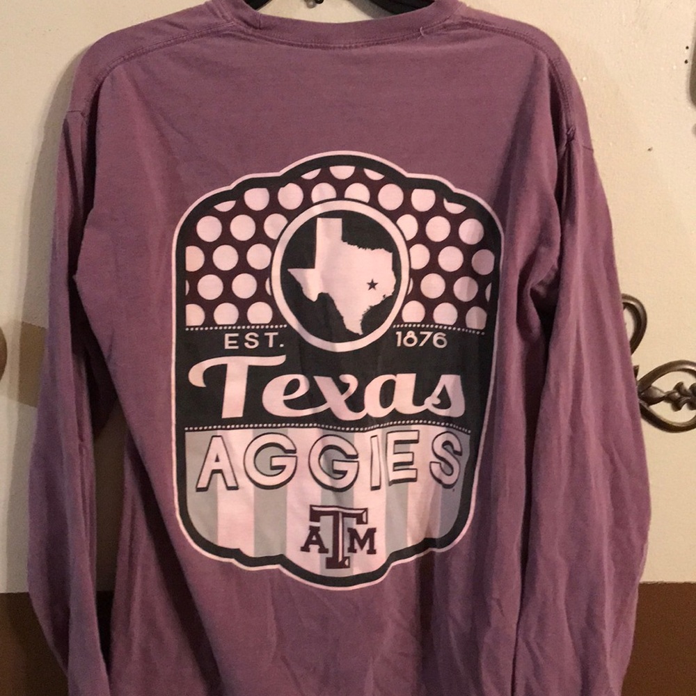 Texas A&M Comfort Color tee